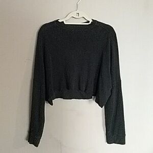 Shambhala crop sweater size small